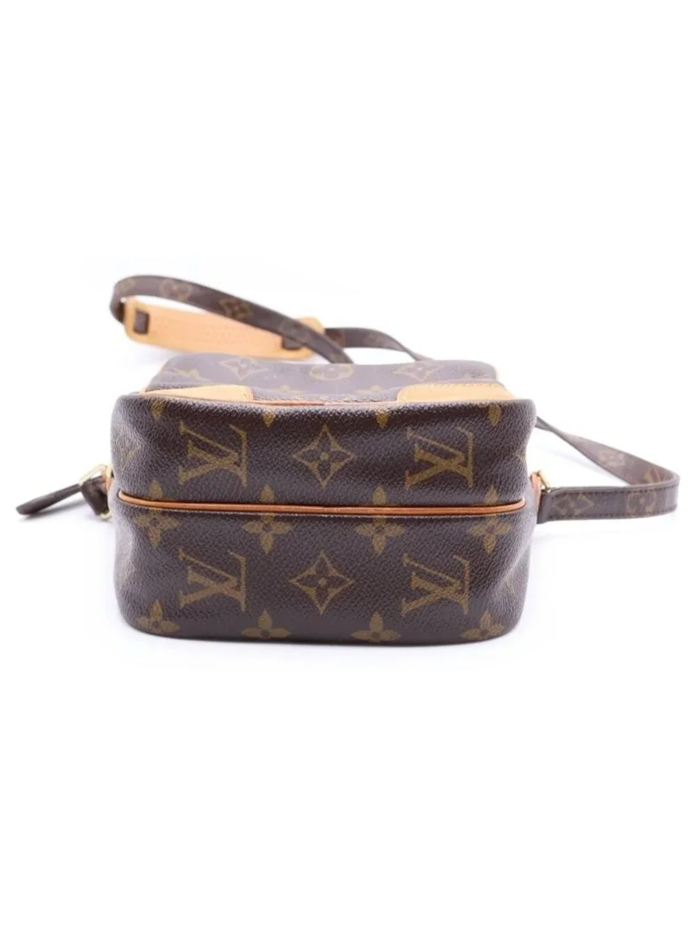 Louis Vuitton Amazon Monogram Lambskin Shoulder Bag Brown